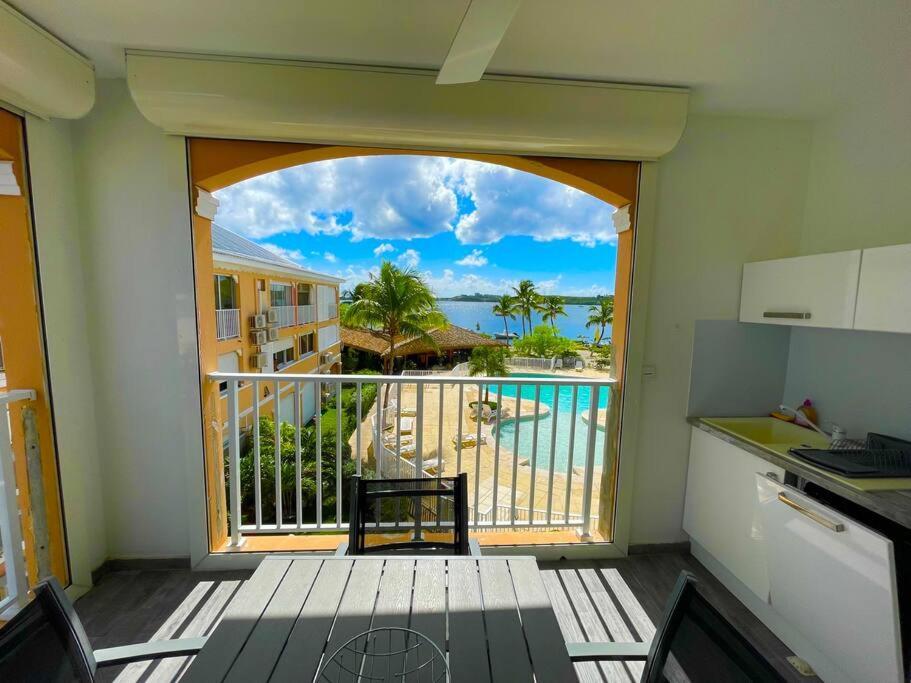 Superbe Studio Lumineux, Vue Sur Piscine Et Mer Baie Nettle Luaran gambar